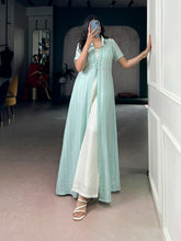 Indo-Fusion Layered Co-Ord Set with Stylish Shrug