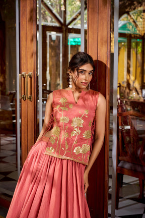 Shimmer Co-ord Lehenga Set