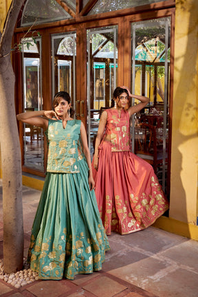 Shimmer Co-ord Lehenga Set