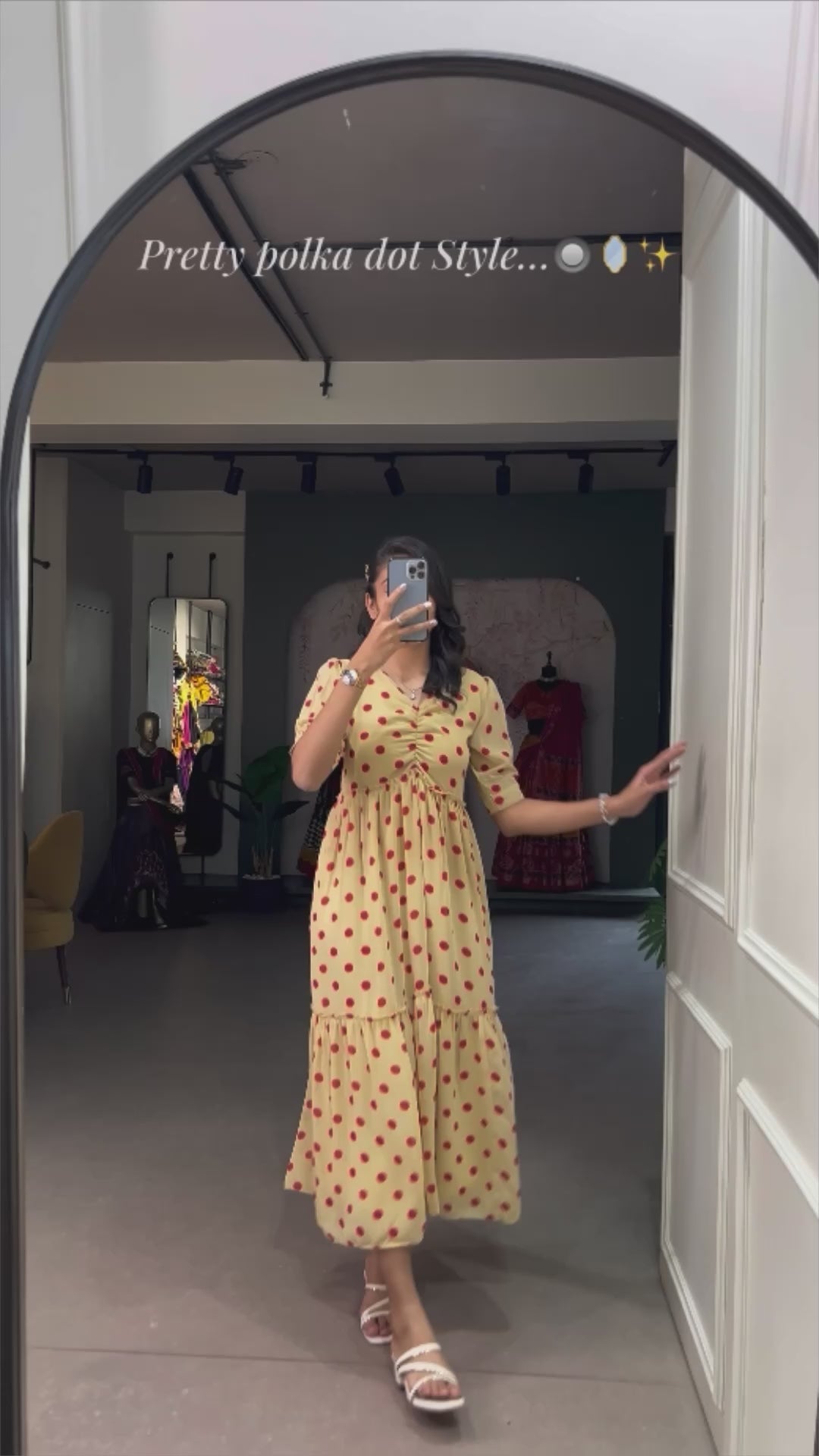 POLKA Dots Gown