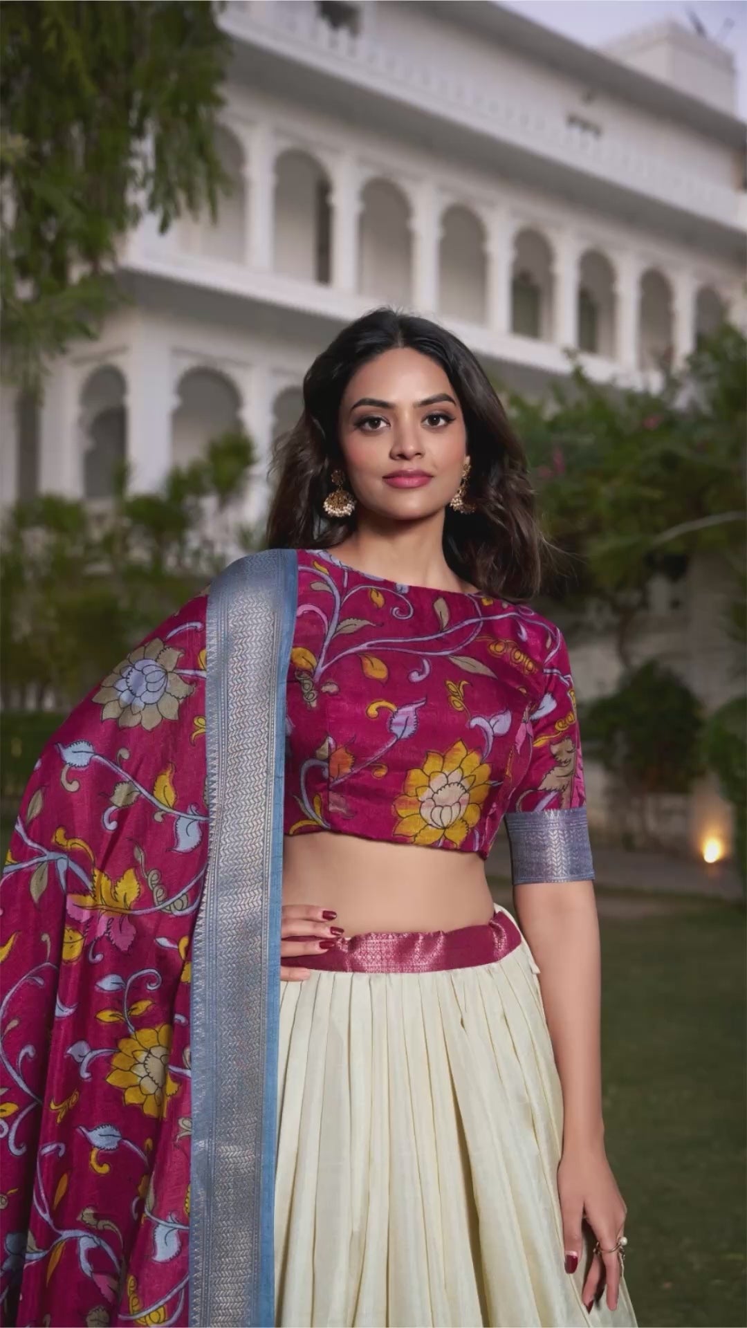 Kalamkari prints Lehenga Choli