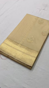 Traditional Banarasi Silk Saree with Gold Zari Work - Ideal for Weddings & Festive Occasions.