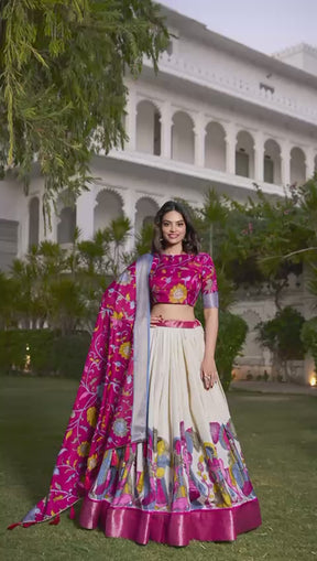 Kalamkari prints Lehenga Choli